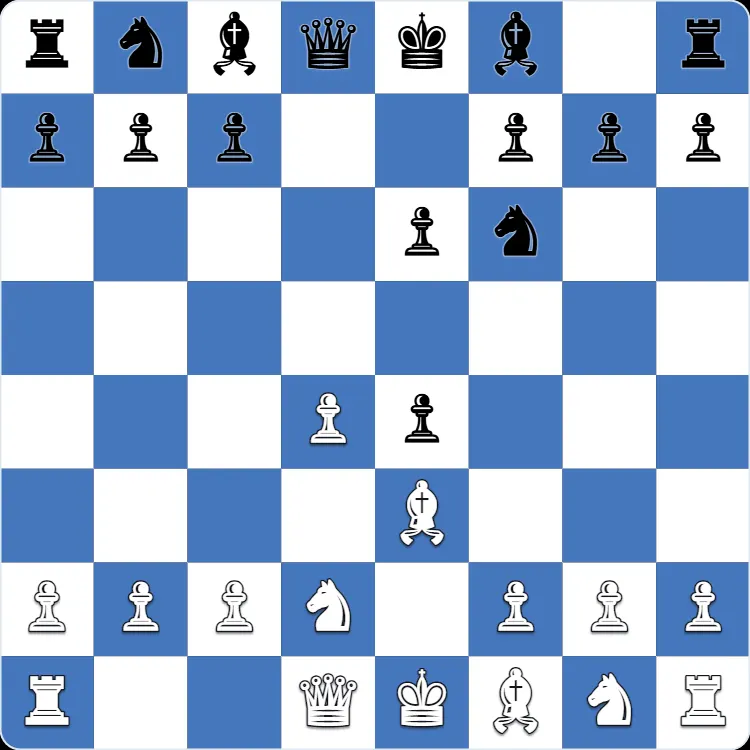 Alapin Sicilian: the position after 4...Nf6 in Anton Shuravin's own game as Black