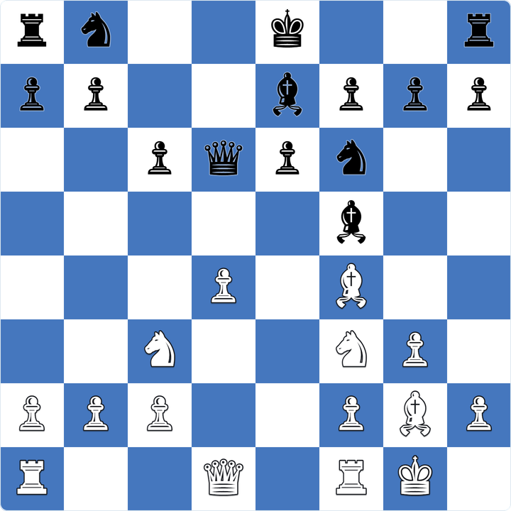 Scandinavian Defense, 3...Qd6 line with the g3 and Bf4 setup after 9.Bf4