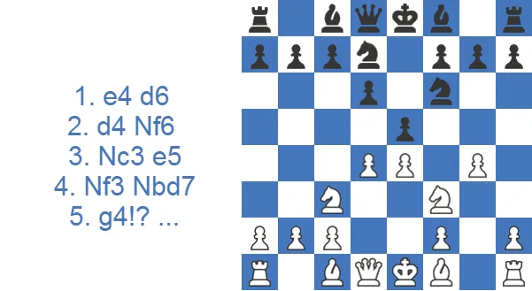 Philidor Defense - Shirov Gambit