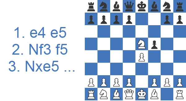 Latvian Gambit Accepted 3.Nxe5 (Main Line)