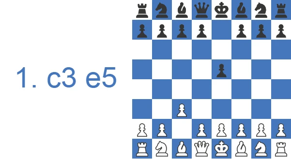 Saragossa Opening - 1...e5 variation