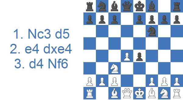 Van Geet Opening transposed to Blackmar Diemer Gambit