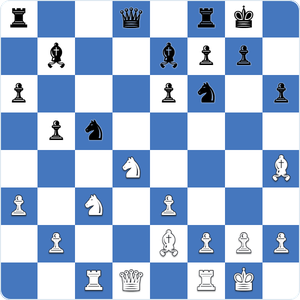 Middle game position
