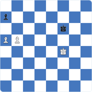 Empujar el peón pasado