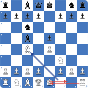 castling is available for a king now