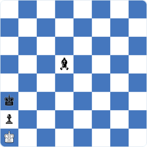 king blocks pawn promotion 2