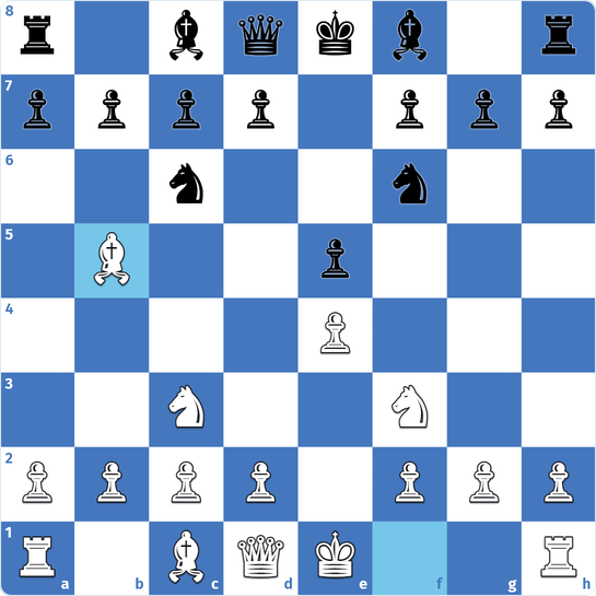 Four Knights Game puzzle 3: Black to play after 4.Bb5